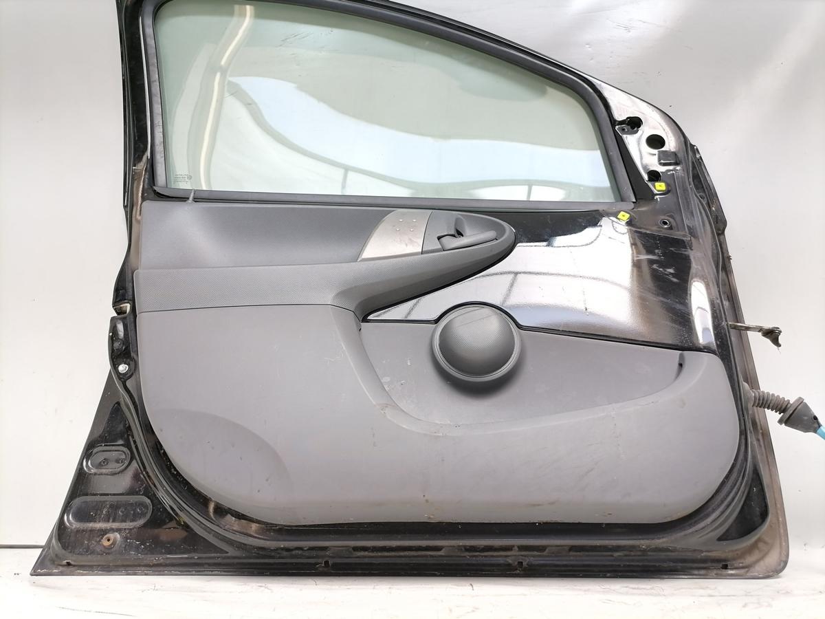 Toyota Aygo 1 original T&uuml;r vorn links 211 Schwarz 5-T&uuml;rer Rohbau Bj.2006